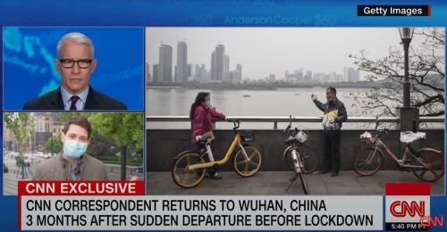 CNN记者重访武汉，美国网友炸锅  中国 美国 疫情 武汉 主持人 1月份 第4张