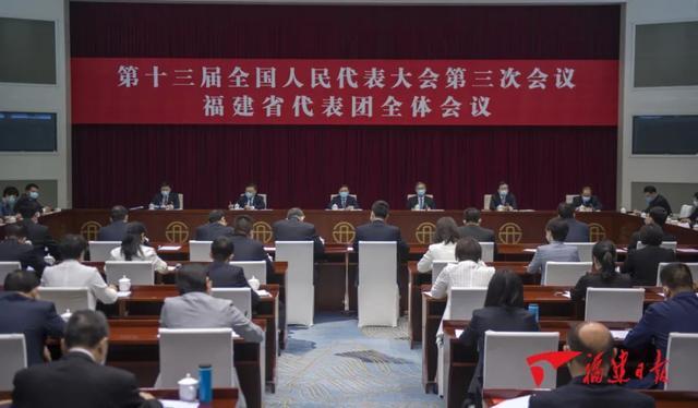 十三届人大常委会三次大会福建省访问团创立  大会 会议 疫情防控 代表团 全国人大 于伟国 第2张