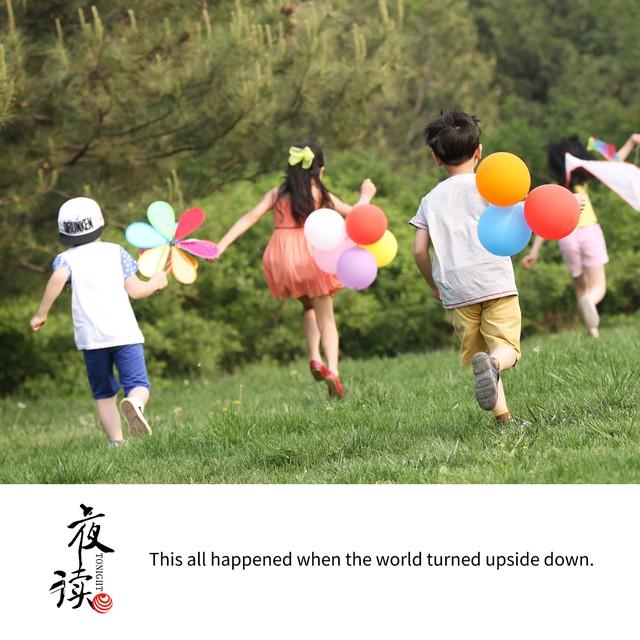 English Night｜When the World Turned Upside Down  作者 变成了 网络图片 颠倒 栏目 上床睡觉 第2张